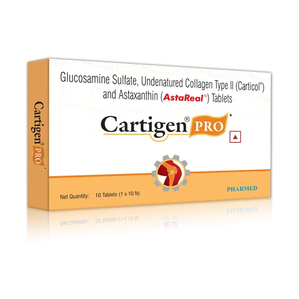 Cartigen Pro Tablet with Glucosamine, Collagen II & Astaxanthin